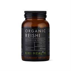 KIKI Health Organic Reishi Extract Mushroom 60 Vegicaps