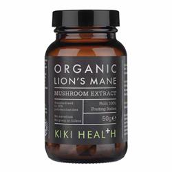 KIKI Health Organic Lion's Mane Mushroom Extract Powder - 50g