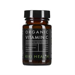 KIKI Health Organic Vitamin C - 50 Vegicaps