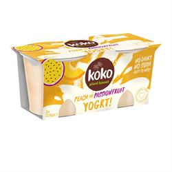 Koko Chilled Peach & Passionfruit Yogurt 250g