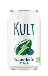 KULT Kefir FREE KULT Water Kefir Mate Organic 330ml Can