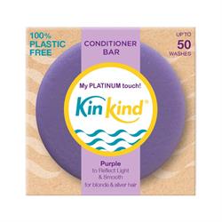 KinKind KinKind My PLATINUM touch! Purple Conditioner Bar 40g