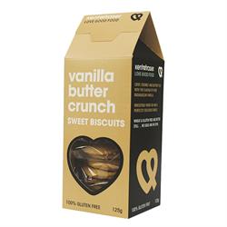 Kent and Fraser Gluten-Free Creamy Butter Vanilla Biscuit Great Taste Gold 125g