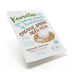 Kourellas Organic Barrel Aged Feta 150g