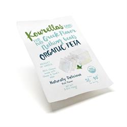 Kourellas Organic Greek Feta PDO Sheep & Goat Milk Cheese 150g