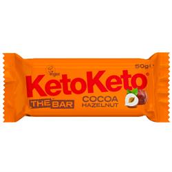 KetoKeto Cocoa Hazelnut Bar 50g