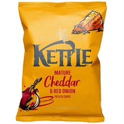 Kettle Kettle Mature Cheddar & Red Onion 130g