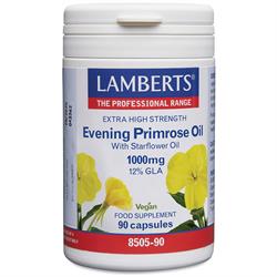 Lamberts Evening Primrose Oil + Starflower Oil 1000mg 90 capsule