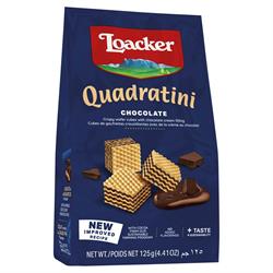 Loacker Loacker Chocolate Quadratini 12X125G