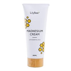 LilyBee Magnesium Cream & Essential Oils 200ml Tube