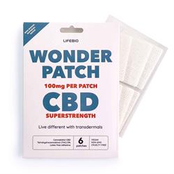 Lifebio CBD 100 mg Super Strength Wonder Patch