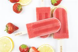 Lickalix Strawberry & Lemonade Ice Lolly 75g