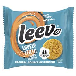 LEEV Leev Bio Lentilcakes Caramel single portion 20g