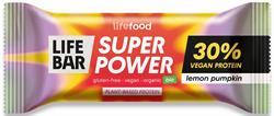 Life Food Life Food Organic Lifebar Super Power 30% Protein Lemon
Pumpkin