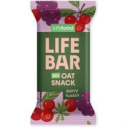 Life Food LifeFood Organic Lifebar Oat Snack Berry Fusion 40 g