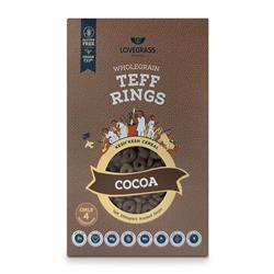 Lovegrass Ethiopia Wholegrain Teff Rings - Cocoa 350g