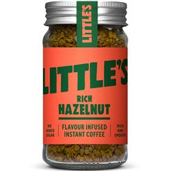 Little's Instant coffee infused with the taste of rich hazelnut 50g