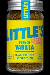 Little's Decaf instant coffee infused with the taste of French vanilla 50g