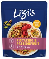 Lizi's Lizi's Passionfruit Pistachio B/fast Cereal 400g