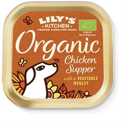 Lilys Kitchen Organic Chicken Supper for Dogs 150g