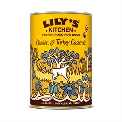 Lilys Kitchen Chicken and Turkey Casserole 400g