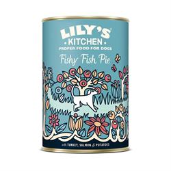 Lilys Kitchen Fishy Fish Pie with Peas 400g