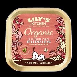 Lilys Kitchen Organic Dinner for Puppies 150g