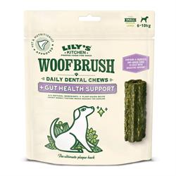 Lilys Kitchen Woofbrush Gut Health Dental Chew Small Multipack 7x22g