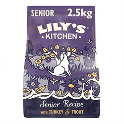 Lilys Kitchen Turkey & Trout Senior Dry Food 2.5kg