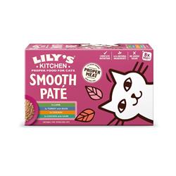 Lilys Kitchen Smooth Pate Selection Multipack for Cats 8x85g