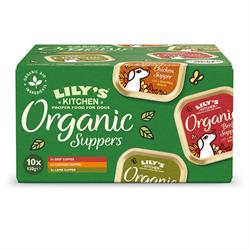 Lilys Kitchen Organic Dog Supper Selections (10x 150g) Multipack