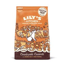 Lilys Kitchen Chicken and Duck Complete Grain-Free Dry Food for Dogs 2.5kg