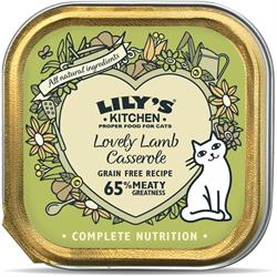 Lilys Kitchen Lily's Kitchen Lovely Lamb Casserole for Cats 85g