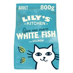 Lilys Kitchen Fabulous Fish Dry Food for Cats 800g
