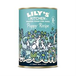 Lilys Kitchen Puppy Recipe Turkey & Duck - Grain Free 400g