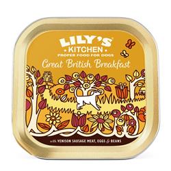 Lilys Kitchen Great British Breakfast Tray 150g