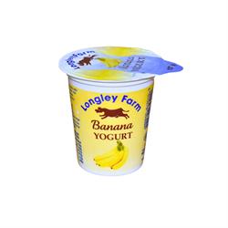 Longley Farm Longley Farm Banana Live Yogurt 150g