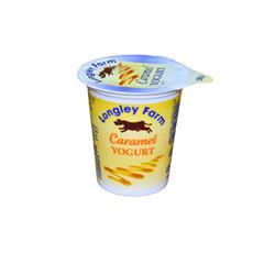 Longley Farm Longley Farm Caramel Live Yogurt 150g