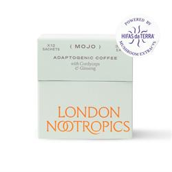 London Nootropics Adaptogenic coffee with Cordyceps mushroom & Siberian Ginseng 12 Sachet