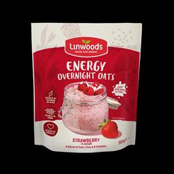 Linwoods Linwoods Overnight Oats Strawberry Energy 300g