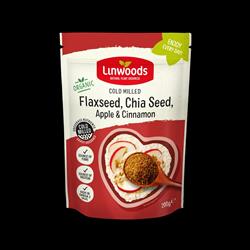 Linwoods Milled Flaxseed Chia Apple & Cinnamon 200g