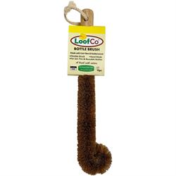 LoofCo Bottle Brush with Rubberwood Handle