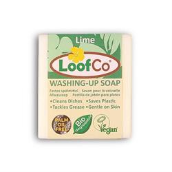 LoofCo LoofCo Washing-Up Soap Bar Lime- Palm Oil Free 100g