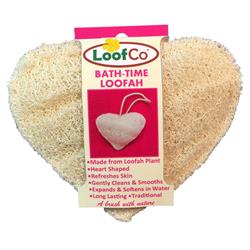 LoofCo LoofCo Bath-Time loofah heart shape plastic free