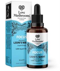 Love Mushrooms Love Mushrooms Lions Mane Liquid Drops 50ml - 4000mg
