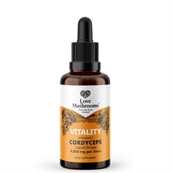 Love Mushrooms Love Mushrooms Cordyceps Liquid Drops 50ml - 4000mg