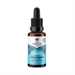 Love Mushrooms Love Mushrooms Lions Mane Liquid Drops 30ml - 4000mg