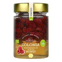 Colonia Colonia Organic Raspberries in Acacia Honey 420g