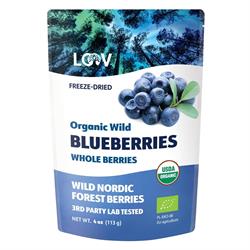 Loov Organic Wild Blueberry Freeze-Dried Whole Berries 113g