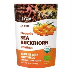 Loov Organic Sea Buckthorn Air-Dried Powder 113g